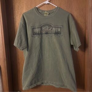 Skagway Alaska Green Graphic Men's T-Shirt
